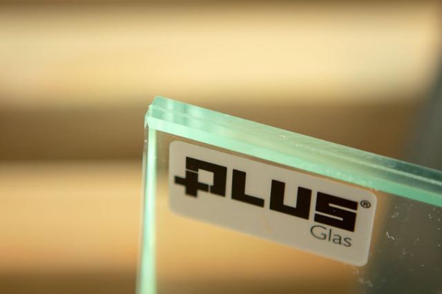 Klart glas lamineret