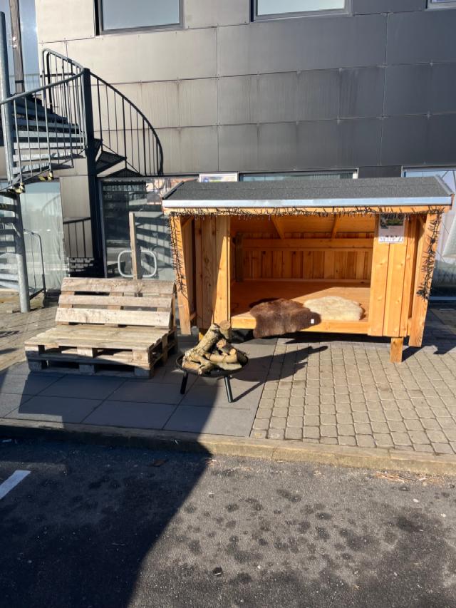 Shelter inkl. tagpap og alulister - varenr. 1674605-1