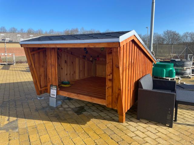 Shelter inkl. tagpap og alulister - varenr. 1674605-1