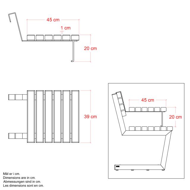 Relax hængebord – sort – 19671-15 DETAIL90063