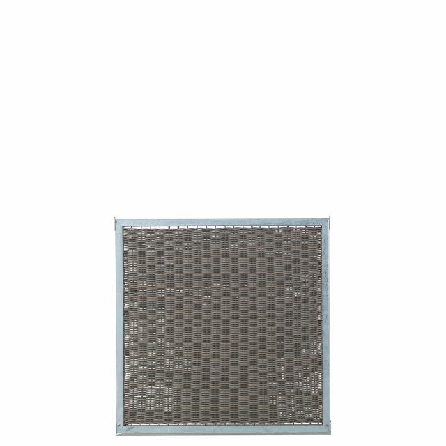 Cubic Rahmenzaun m/Polyrattan - 90x90 cm