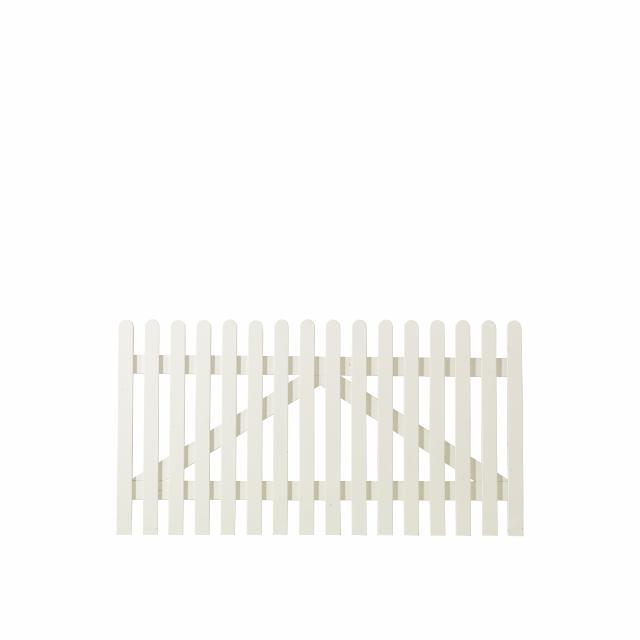 Retro Einzeltor - Farbgru. weiß - 150×80 cm