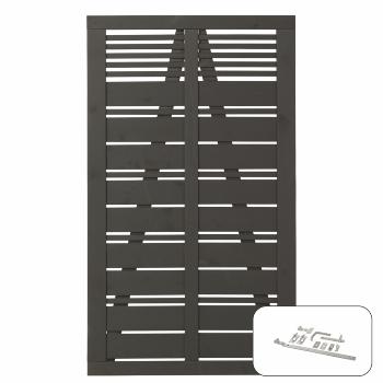 Silence enkelgrind inkl beslag - 100×170 cm