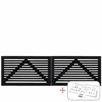 Tokyo dobbeltlåge inkl. beslag - 300×90 cm