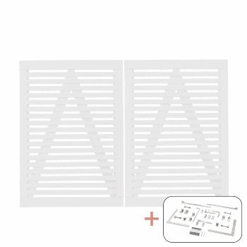 Tokyo dobbeltport inkl. beslag - 200×140 cm