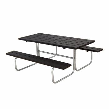 Classic bord/bänkset - 177 cm - svart