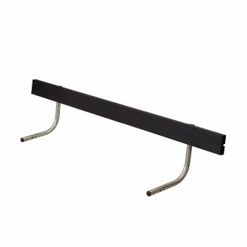 Ryggstöd för Classic bord/bänkset - 177 cm - svart