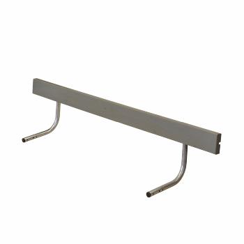 Ryggstöd för Classic bord/bänkset - 177 cm - gråbrun