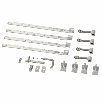 Lågebeslag til Retro/Skagen dobbeltlåger - m/justérbare stabler