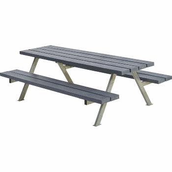 Alpha Junior Kombimöbel - 177 cm - ReTex - Grau