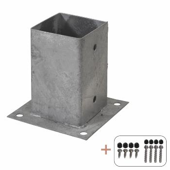 Cubic Stolpefod - 9×9 cm stolper - til fundament - m/skruer