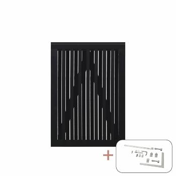 Nagano enkelgrind inkl. beslag - 100×140 cm