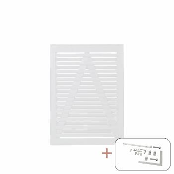 Osaka enkelgrind inkl. beslag - 100×136 cm