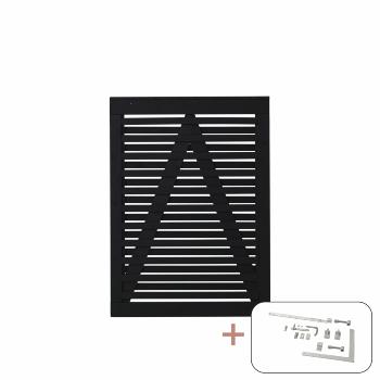 Osaka enkelgrind inkl. beslag - 100×136 cm