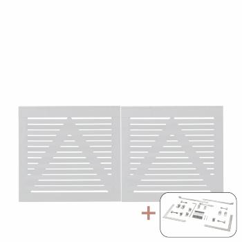 Osaka dubbelgrind inkl. beslag - 200×93 cm