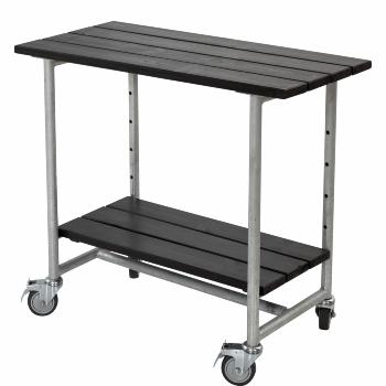 Urban Picnic plante/grillbord - 100 cm - svart