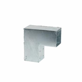 Cubic Hjørnebeslag enkelt - til 9×9 cm stolper
