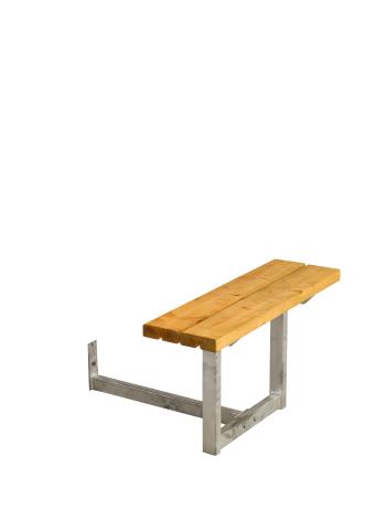 Påbygning til Basic bord/benkesett - 77 cm - lerk