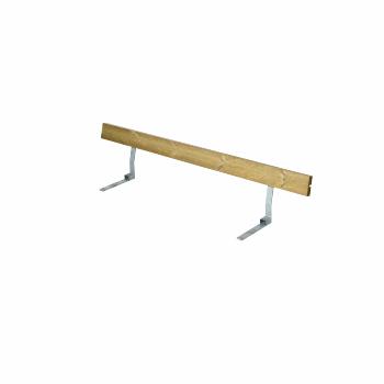 Ryggstöd för bord/bänkset - 177 cm - tryckimpregnerat