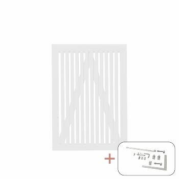 Sendai enkelgrind inkl. beslag - 100×140 cm