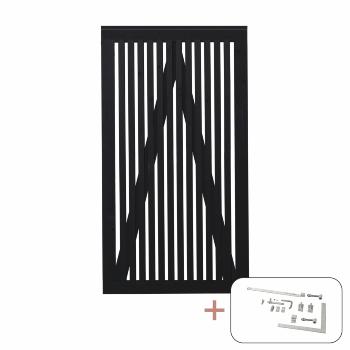 Sendai enkelgrind inkl. beslag - 100×180 cm