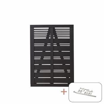 Silence enkelgrind inkl. beslag- 100×140 cm