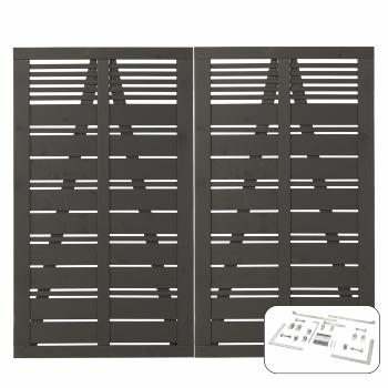 Silence dubbelgrind inkl. beslag - 200×170 cm