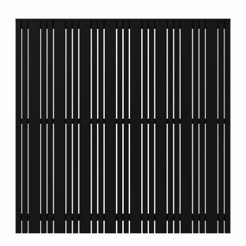 Tangent Zaun - 180×180 cm