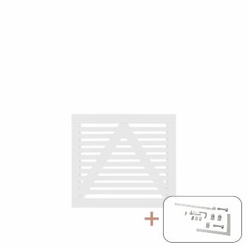 Tokyo Enkeltlåge inkl. beslag - 100×90 cm