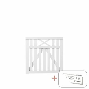 Vinesse enkelgrind inkl. beslag - 100×98 cm