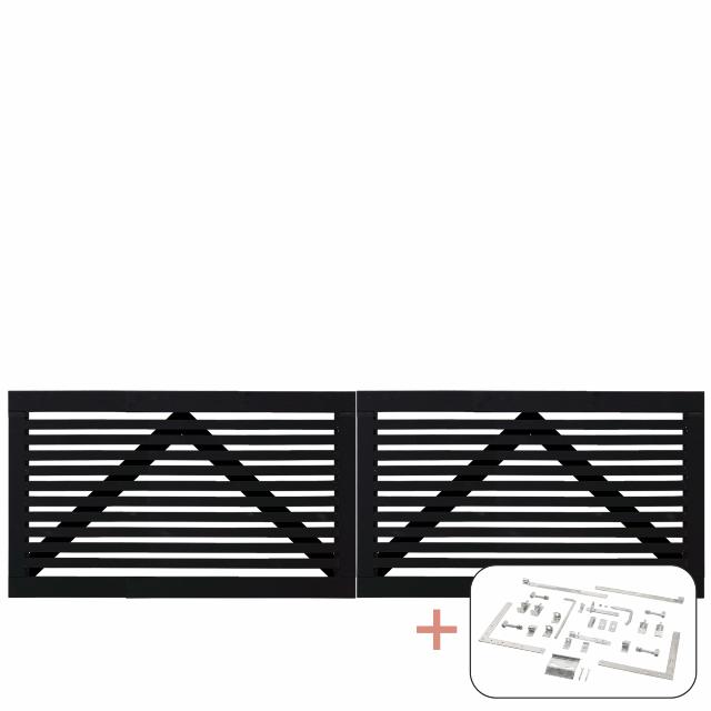 Tokyo dobbeltlåge inkl. beslag - 300×90 cm