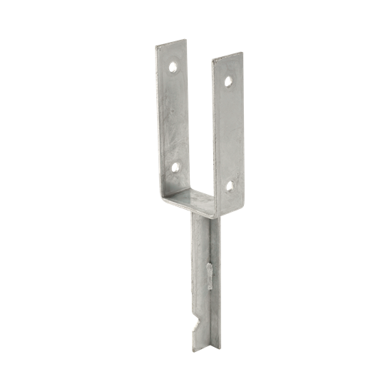 U-Stolpefod - 9×9 cm stolper - til nedstøbning