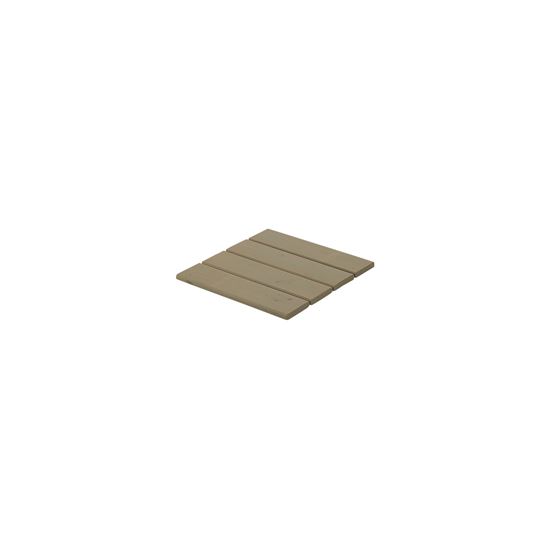 Låg til Cubic Blomsterkasse - 46×50 cm - Gråbrun