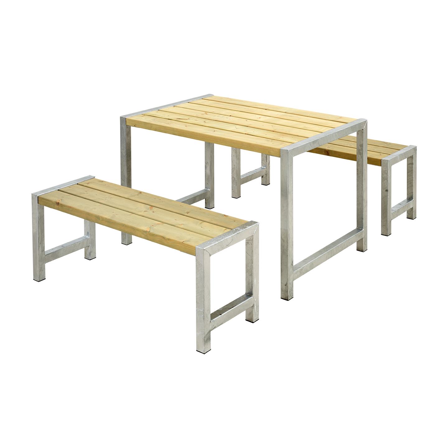 Café Plankesæt - 127 cm - Trykimprægneret
