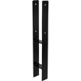 H-Stolpefod 60 cm - 9×9 cm stolper - til nedstøbning 
