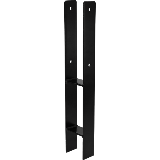 H-Stolpefod 60 cm - 9×9 cm stolper - til nedstøbning 