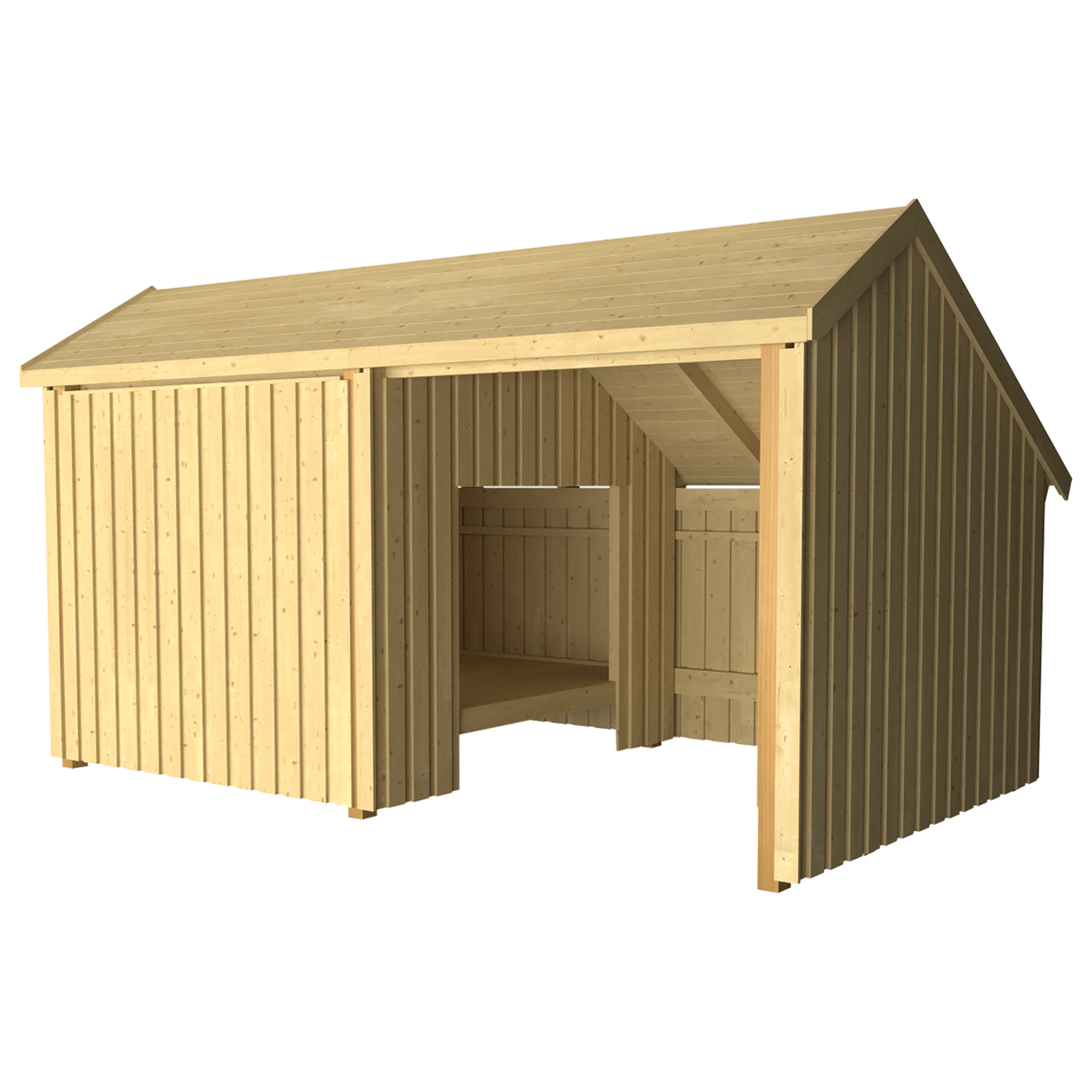 Multi Shelter - 2 moduler m/shelter og opholdsrum