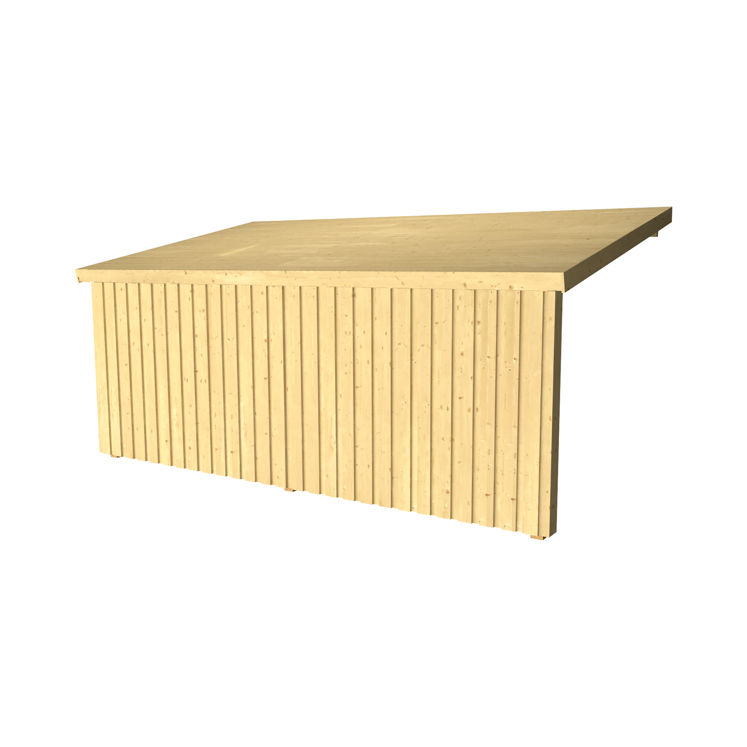 Nordic Multi Havehus Vægmodel 9,5 m² - åben
