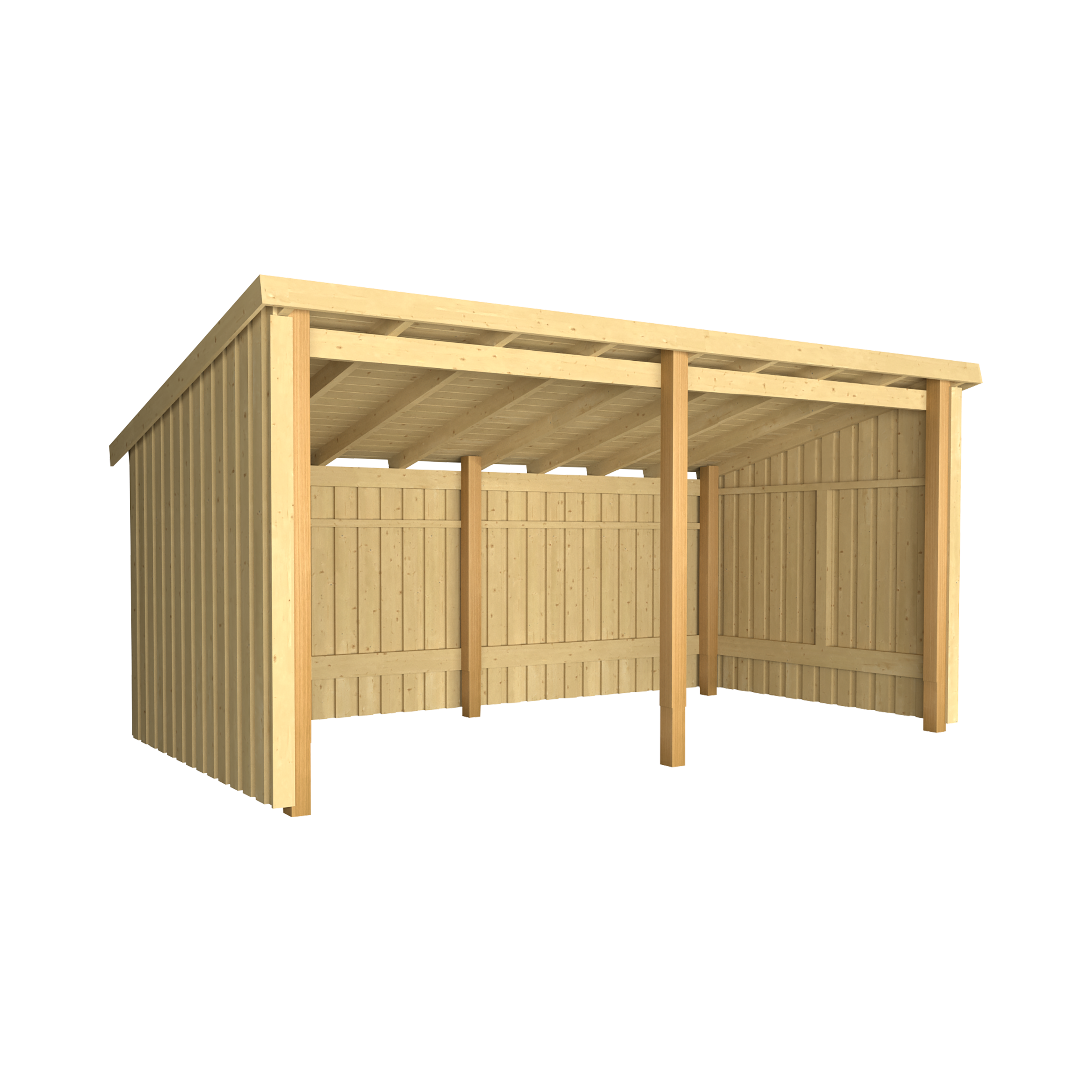 Nordic Multi Havehus 9,5 m² - 2 moduler åben