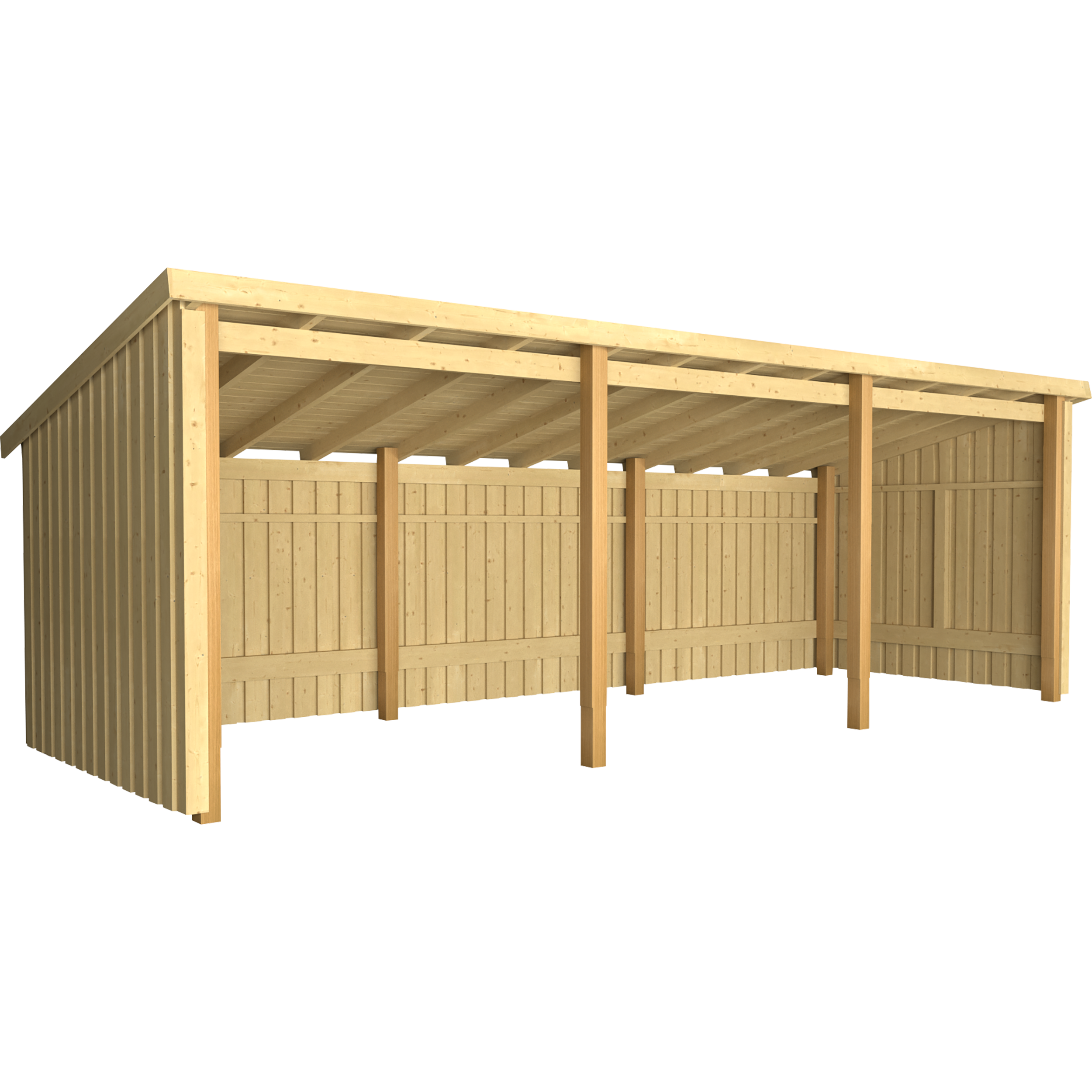 Nordic Multi Havehus 14 m² - 3 moduler åben