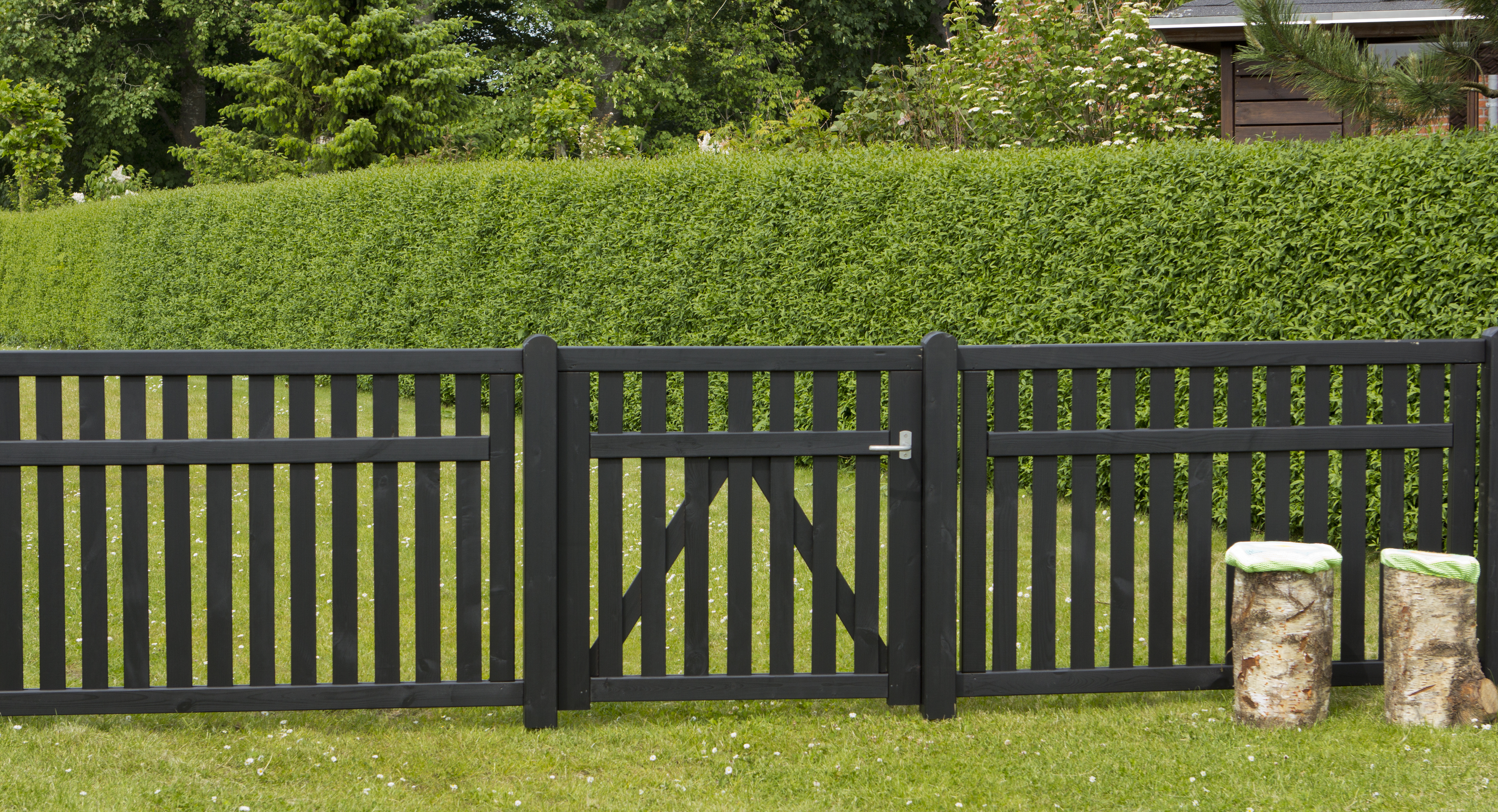 Country Hegn - Sort - 150x96 cm