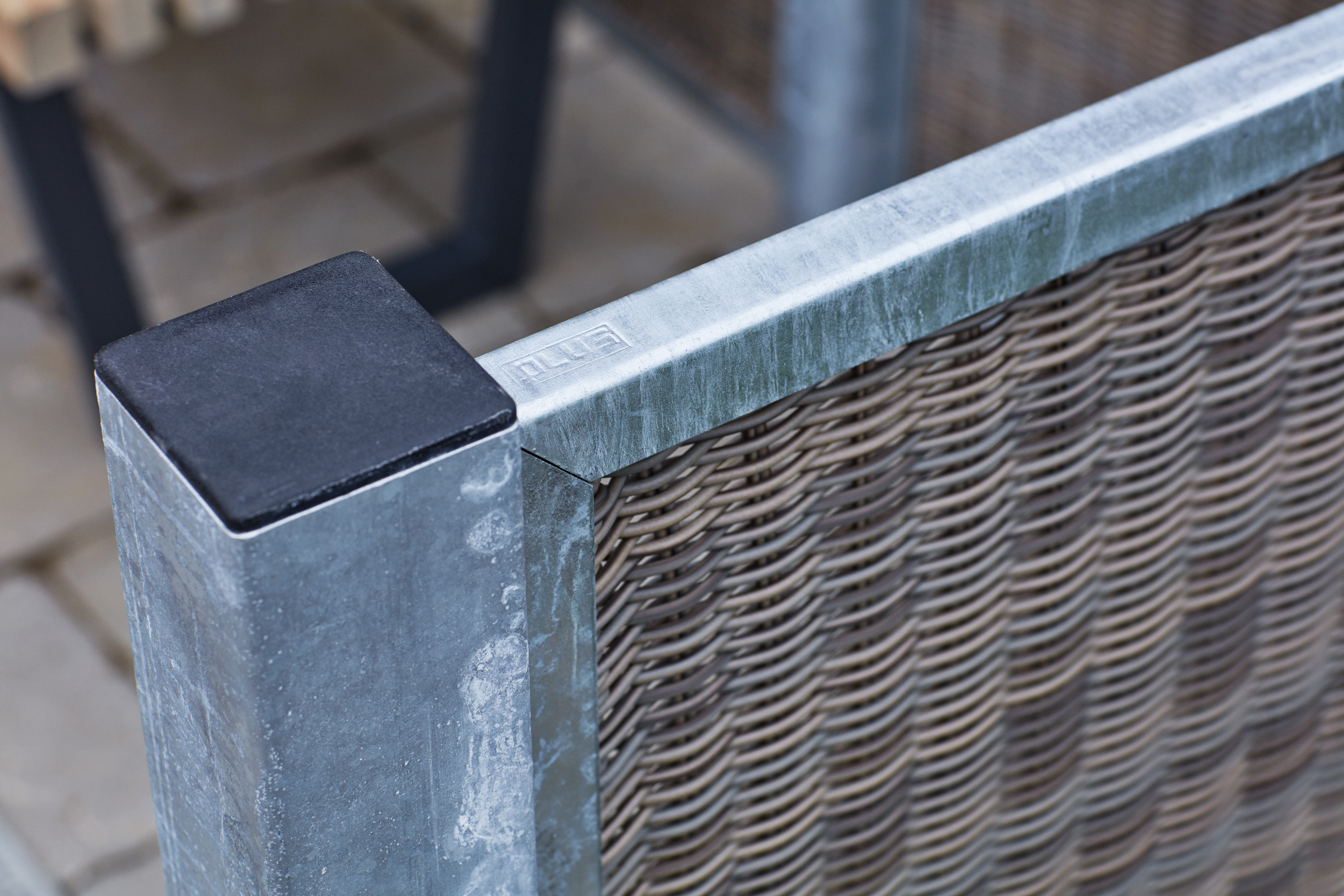 Cubic Rammehegn - Polyrattan - 90x90 cm