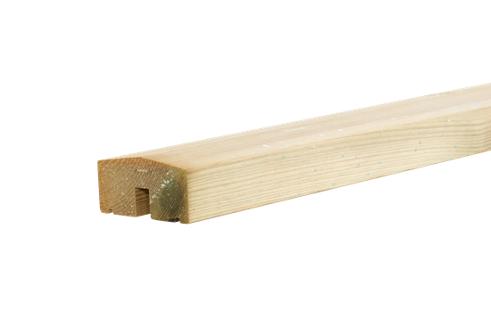 PLUS Klink/Plank Mellemtop/Afslutning - længde 174 cm
