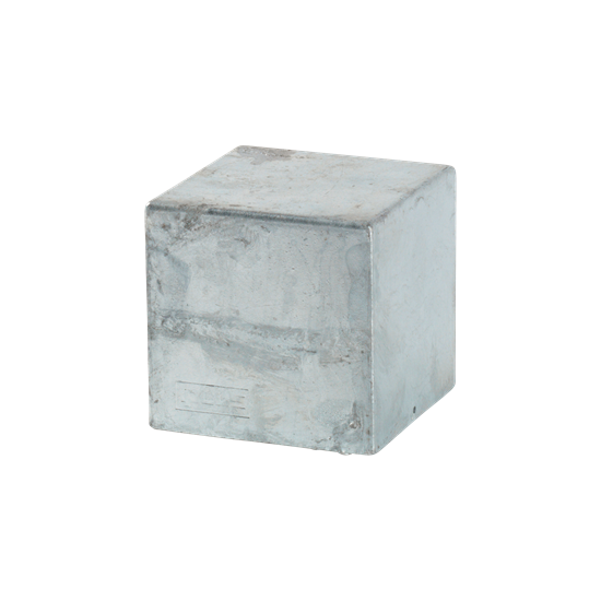 Cubic Stolpehat - 97x97 mm - Galvaniseret