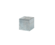 Cubic Stolpehat - 101x101 mm - Varm galvaniseret stål