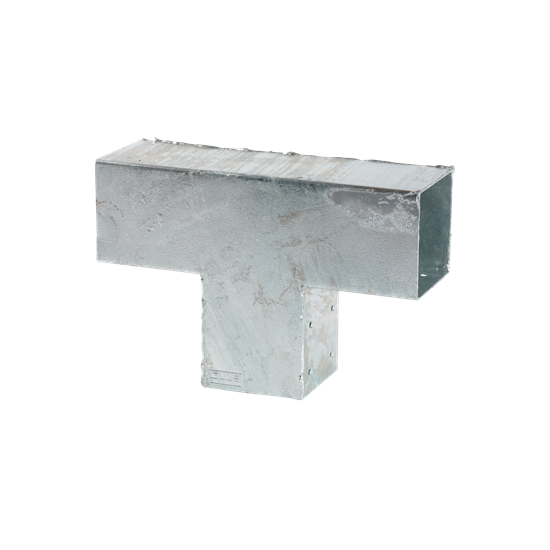 Cubic forlængerbeslag enkelt - til 9×9 cm stolper