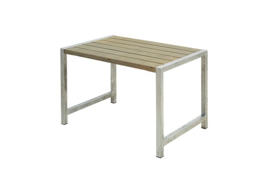 Café Plankebord - 127 cm - Gråbrun