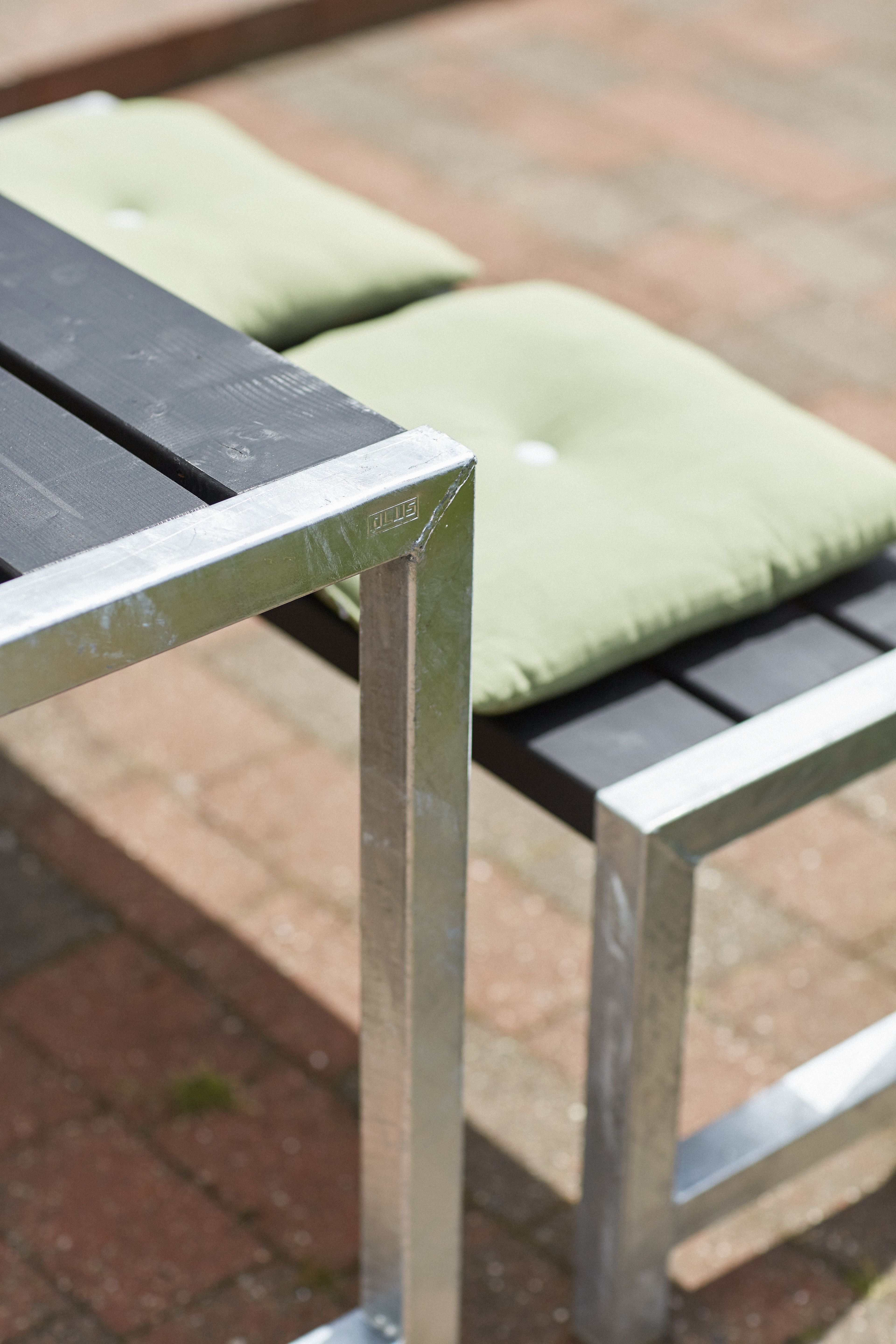 Café Plankesæt - 127 cm - Sort