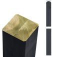 Omlimet stolpe - 9x9x188 cm