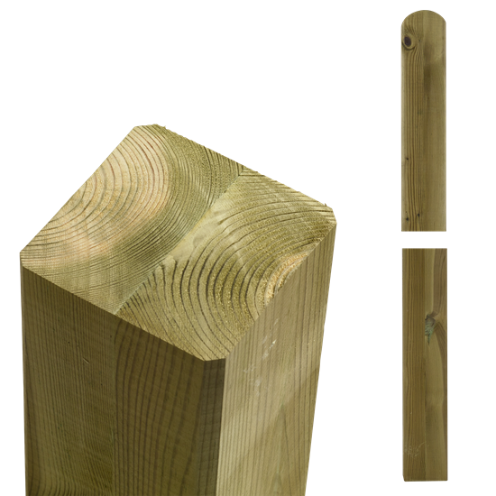 Omlimet stolpe  - 9×9×208 cm